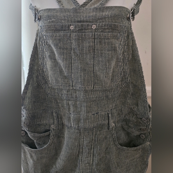 NWT We The Free Deep Trance Overalls In Thyme - Picture 10 of 10